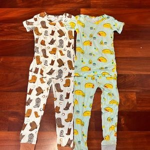 Lot of 4T angel dear retired pj sets